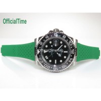 Rolex GMT-Master Style : Breathable Rubber Strap (7 color)