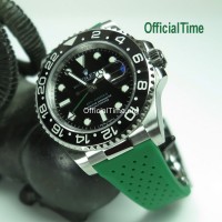 Rolex GMT-Master Style : Breathable Rubber Strap (7 color)