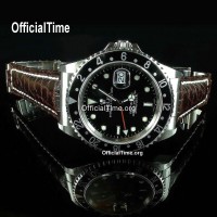 Rolex GMT-Master Style : Buffalo Leather Strap (3 color)