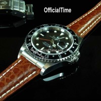 Rolex GMT-Master Style : Buffalo Leather Strap (3 color)