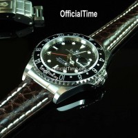 Rolex GMT-Master Style : Buffalo Leather Strap (3 color)