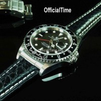 Rolex GMT-Master Style : Buffalo Leather Strap (3 color)