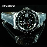 Rolex GMT-Master Style : Bull Leather Strap (5 color)