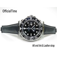 Rolex GMT-Master Style : Bull Leather Strap (5 color)