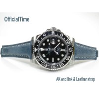 Rolex GMT-Master Style : Bull Leather Strap (5 color) Rolex GMT-Master Style : Bull Leather Strap (5 color)