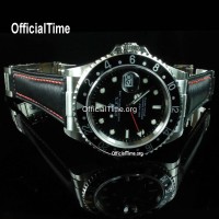 Rolex GMT-Master Style : Bull Leather Strap (5 color)