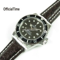 Rolex Sea-Dweller Style : Buffalo Leather Strap (3 color)