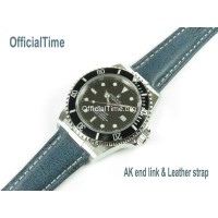 Rolex Sea-Dweller Style : Bull Leather Strap (5 color)