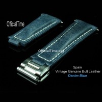 Rolex Sea-Dweller Style : Bull Leather Strap (5 color)