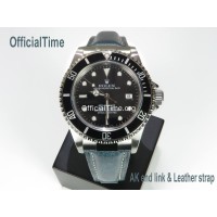 Rolex Sea-Dweller Style : Bull Leather Strap (5 color)