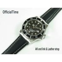 Rolex Sea-Dweller Style : Bull Leather Strap (5 color)