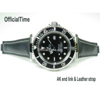 Rolex Sea-Dweller Style : Bull Leather Strap (5 color)