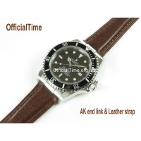 Rolex Sea-Dweller Style : Bull Leather Strap (5 color)