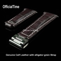 Rolex Sea-Dweller Style : Calf Leather with Alligator Grain Strap (3 color)