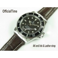 Rolex Sea-Dweller Style : Calf Leather with Alligator Grain Strap (3 color) Rolex Sea-Dweller Style : Calf Leather with Alligator Grain Strap (3 color)
