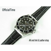 Rolex Sea-Dweller Style : Calf Leather with Alligator Grain Strap (3 color) Rolex Sea-Dweller Style : Calf Leather with Alligator Grain Strap (3 color)