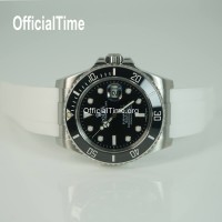 Rolex Submariner Style - Airflow Rubber Strap (6 color)