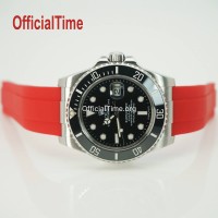 Rolex Submariner Style - Airflow Rubber Strap (6 color)