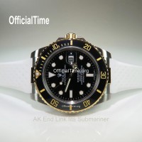 Rolex Submariner Style - Airflow Rubber Strap (6 color)