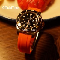 Rolex Submariner Style - Airflow Rubber Strap (6 color)