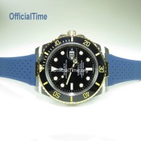 Rolex Submariner Style - Breathable Rubber Strap (7 color)