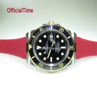 Rolex Submariner Style - Breathable Rubber Strap (7 color)