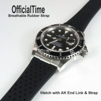 Rolex Submariner Style - Breathable Rubber Strap (7 color)