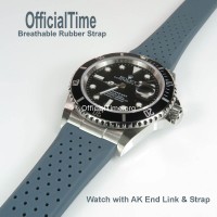 Rolex Submariner Style - Breathable Rubber Strap (7 color)