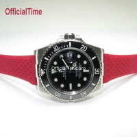 Rolex Submariner Style - Breathable Rubber Strap (7 color)