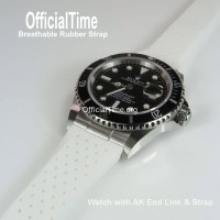 Rolex Submariner Style - Breathable Rubber Strap (7 color)