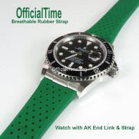 Rolex Submariner Style - Breathable Rubber Strap (7 color)