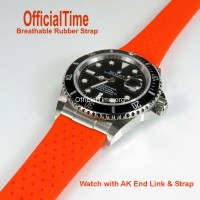 Rolex Submariner Style - Breathable Rubber Strap (7 color)