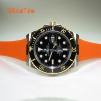 Rolex Submariner Style - Breathable Rubber Strap (7 color)