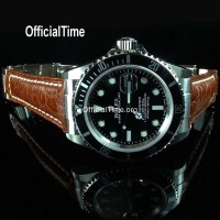 Rolex Submariner Style - Buffalo Leather Strap (3 color)