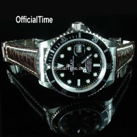 Rolex Submariner Style - Buffalo Leather Strap (3 color)