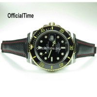 Rolex Submariner Style - Bull Leather Strap (5 color)