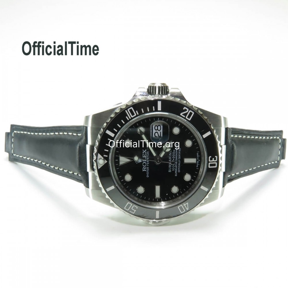Submariner cinturino pelle on sale