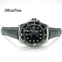 Rolex Submariner Style - Bull Leather Strap (5 color)