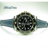 Rolex Submariner Style - Bull Leather Strap (5 color)