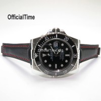 Rolex Submariner Style - Bull Leather Strap (5 color)