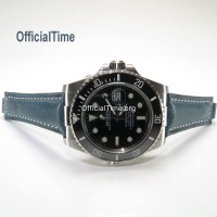 Rolex Submariner Style - Bull Leather Strap (5 color)