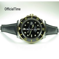 Rolex Submariner Style - Bull Leather Strap (5 color)