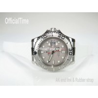 Rolex Yacht-Master Style : Breathable Rubber Strap (7 color)