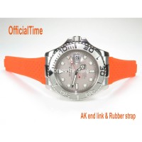 Rolex Yacht-Master Style : Breathable Rubber Strap (7 color)