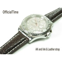 Rolex Yacht-Master Style : Buffalo Leather Strap (3 color)