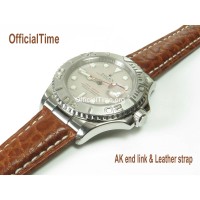 Rolex Yacht-Master Style : Buffalo Leather Strap (3 color)