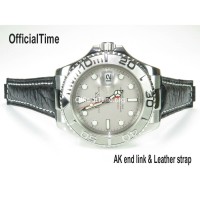 Rolex Yacht-Master Style : Buffalo Leather Strap (3 color)