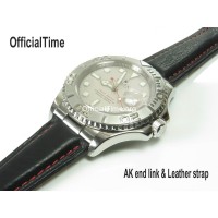 Rolex Yacht-Master Style : Bull Leather Strap (5 color)