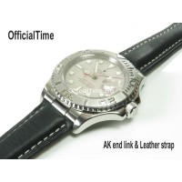 Rolex Yacht-Master Style : Bull Leather Strap (5 color)