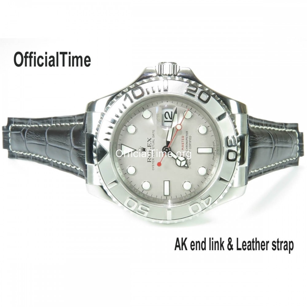 Rolex alligator strap top